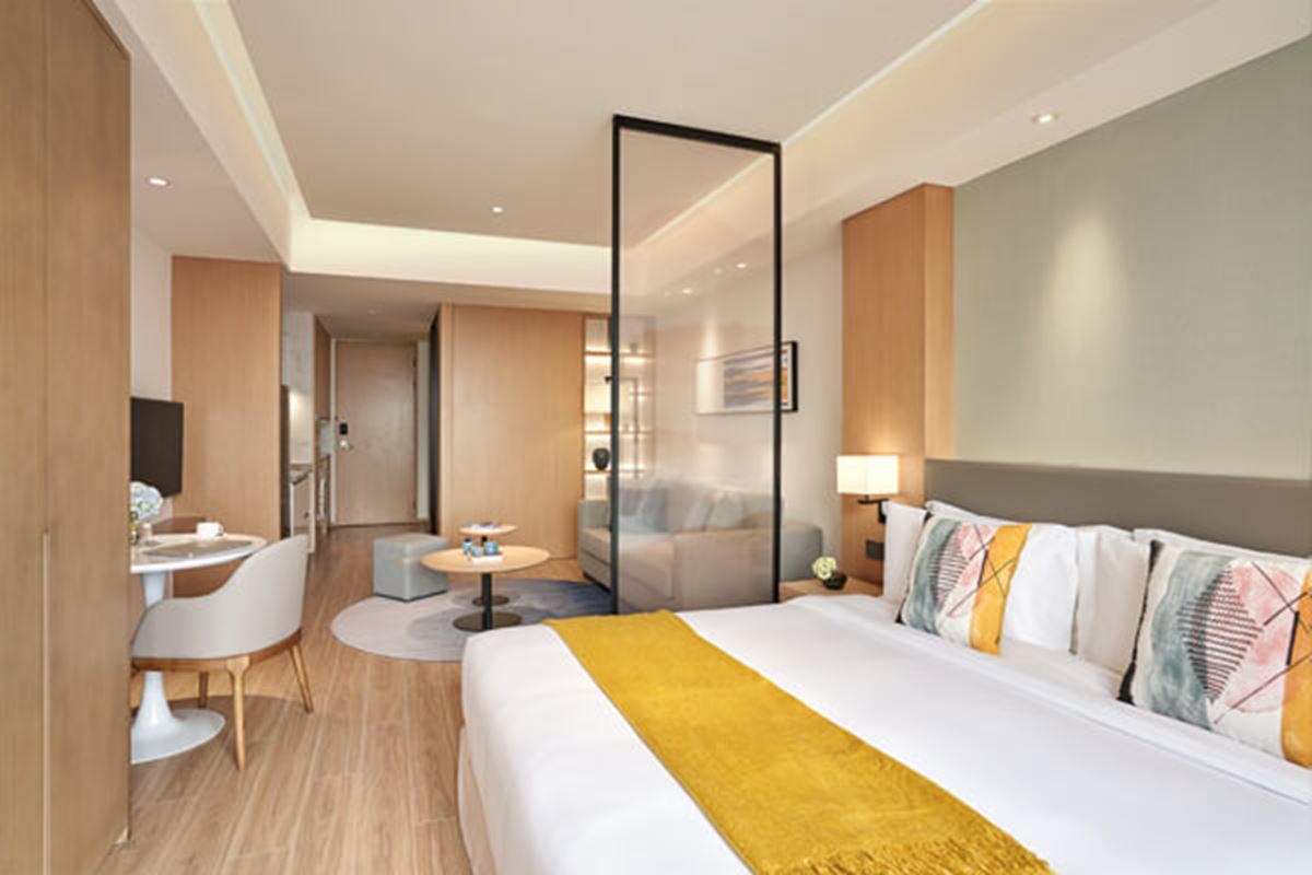 Studio Deluxe Zimmer - Shama Serviced Apartments Zijingang Hangzhou